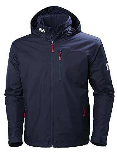 Helly Hansen Herren Crew Hooded Midlayer Jacket, Marineblau, L EU