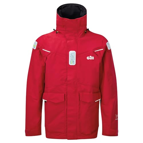 Gill OS2 Offshore/Coastal Sailing Jacket 2022 - Red OS25J L